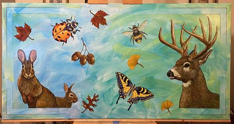 Acrylic Painting "Peaceful"
